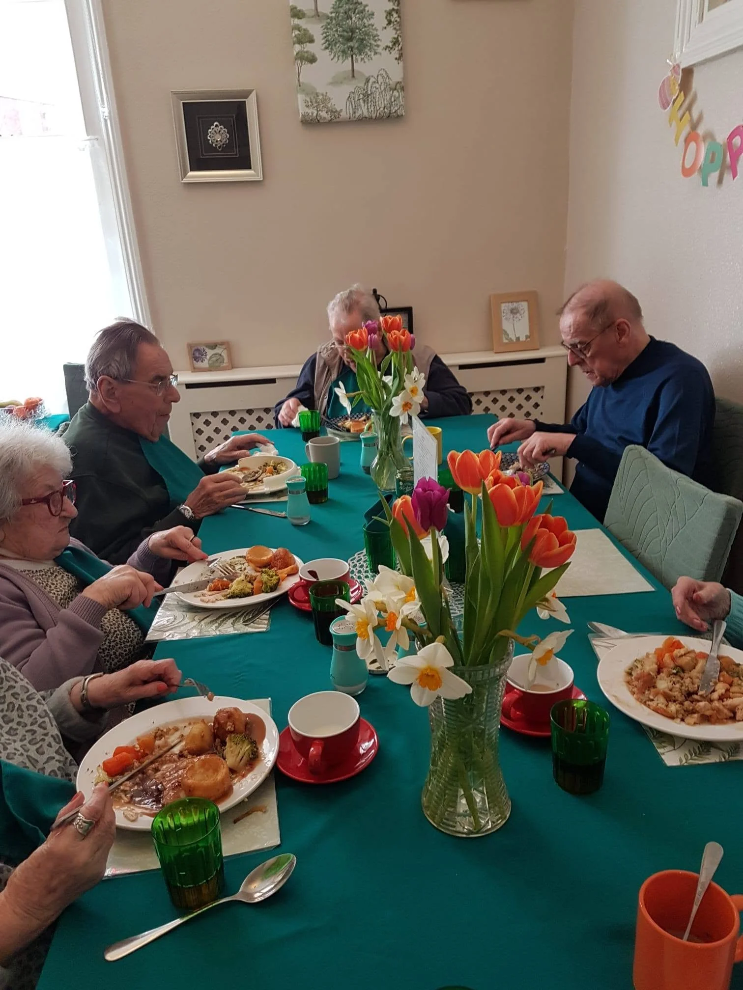 Fresh home-cooked meals daily